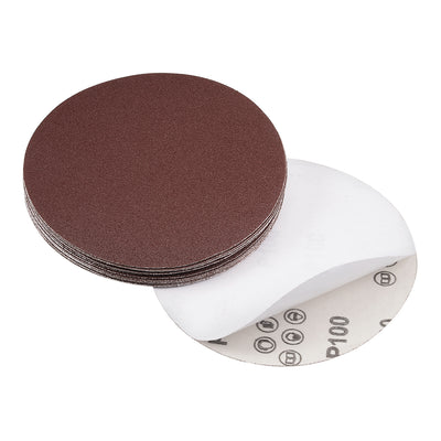 Harfington Uxcell 6-inch 100-Grits PSA Sanding Disc, Adhesive-Backed Sanding Sheets Aluminum Oxide Sandpaper for Random Orbital Sander 20pcs