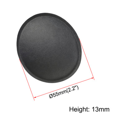 Harfington Uxcell Speaker Dust Cap 55mm/2.2" Diameter Subwoofer Paper Dome Coil Cover Caps 4 Pcs