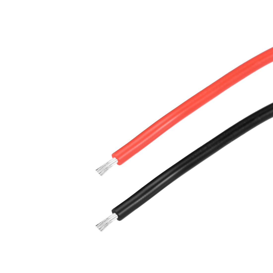 uxcell Uxcell Silicone Wire 16 AWG Electric Wire Stranded Copper Wire 10 ft Black & Red