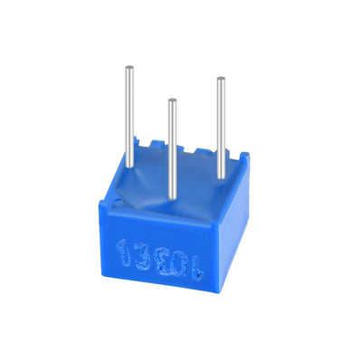 Harfington Uxcell 3362 Trimmer Potentiometer 10K Ohm Top Adjustment Horizontal Variable Resistors 10Pcs