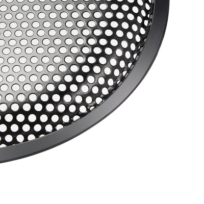 Harfington Uxcell 5" Speaker Waffle Grill Metal Mesh Audio Subwoofer Guard Protector Cover with Clips,Screws