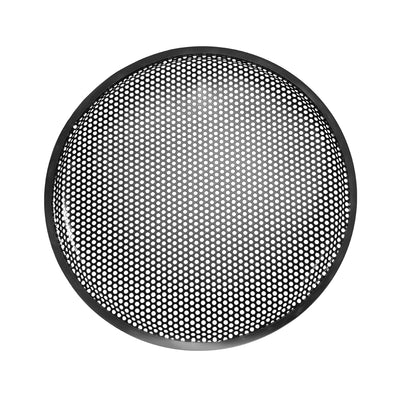 Harfington Uxcell 15" Speaker Waffle Grill Metal Mesh Audio Subwoofer Guard Protector Cover with Clips,Screws