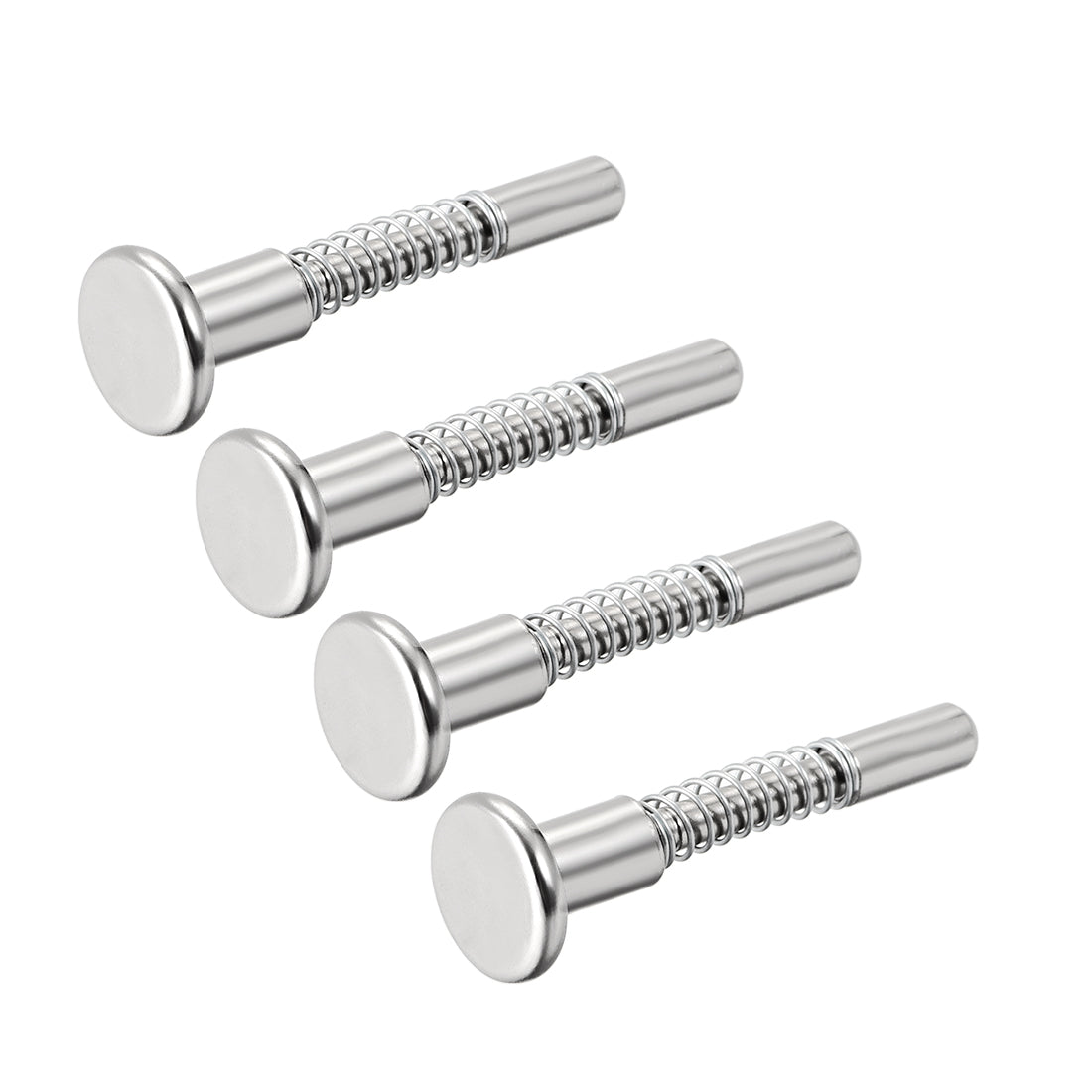 Harfington Plunger Latches Spring Loaded Stainless Steel Head Spring Length