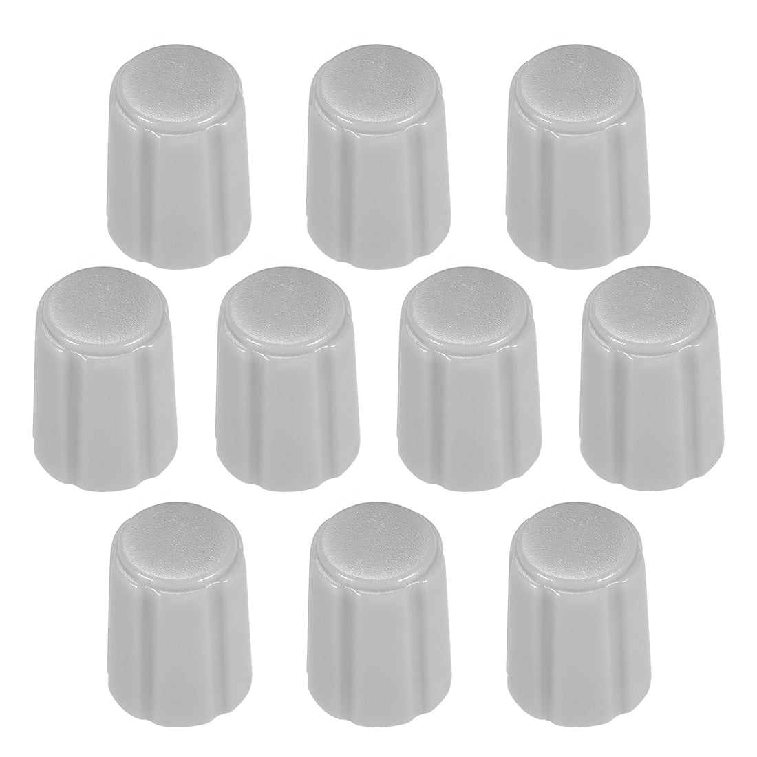 uxcell Uxcell 10pcs,4x6mm Potentiometer Control Knobs for Electric Guitar Grey
