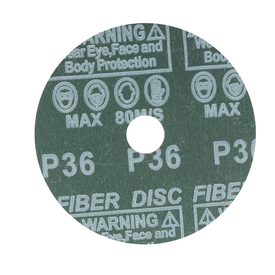 uxcell Uxcell Aluminum Oxide Resin Fiber Discs Tool, Center Hole Sandpaper Grinding Discs