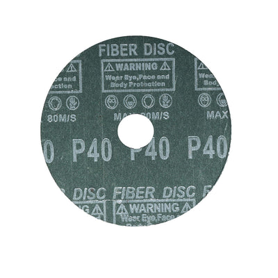 Harfington Uxcell 5-Inch x 7/8-Inch Aluminum Oxide Resin Fiber Discs, Center Hole 60 Grit Sanding Grinding Discs, 15 Pcs