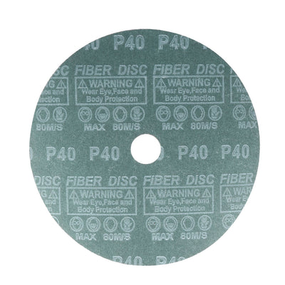 Harfington Uxcell Aluminum Oxide Resin Fiber Discs, Center Hole Sanding Grinding Discs Tool