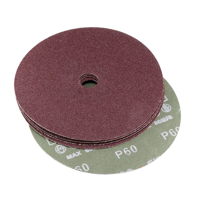 Harfington Uxcell Aluminum Oxide Resin Fiber Discs, Center Hole Sanding Grinding Discs Tool