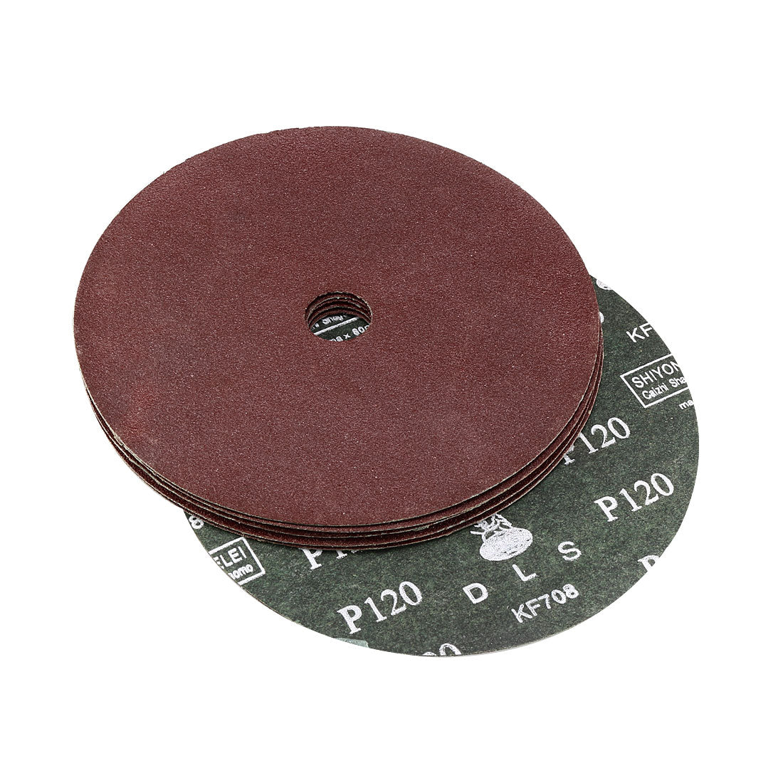Uxcell Aluminum Oxide Resin Fiber Discs, Center Hole Sanding Grinding
