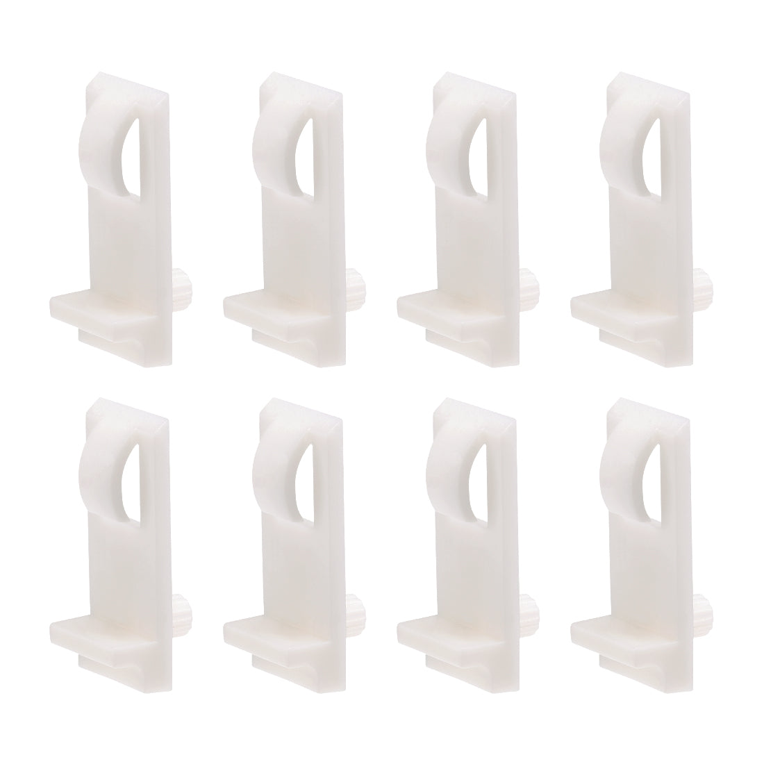 uxcell Uxcell Plastic Shelf Support Pegs,5.3mm Shelf -Locking,Cabinet Shelf Clips,Shelf Bracket Peg,for Kitchen Furniture Book Shelves Supplies,20pcs