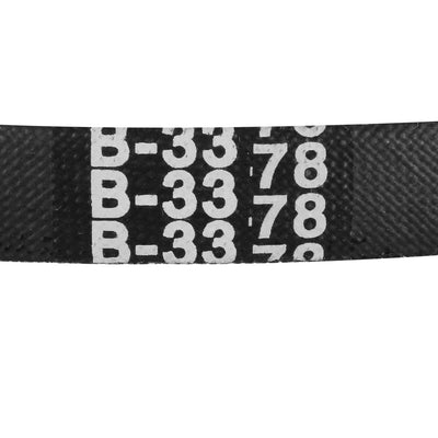 Harfington Uxcell B-133 V-Belts 133" Pitch Length, B-Section Rubber Drive Belt