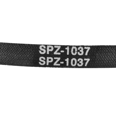 Harfington Uxcell SPZ1037 Drive V-Belt Pitch Length 1037mm Industrial Rubber Transmission Belt