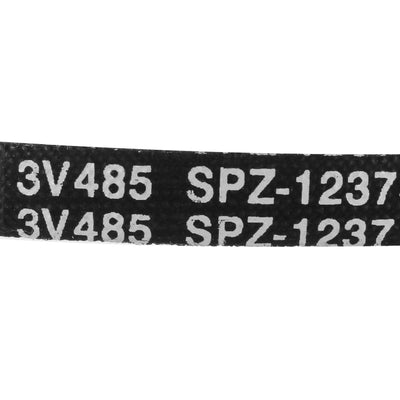 Harfington Uxcell SPZ1237 Drive V-Belt Pitch Length 1237mm Industrial Rubber Transmission Belt