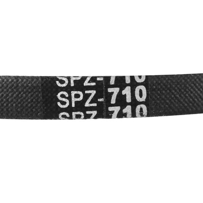 Harfington Uxcell SPZ710 Drive V-Belt Pitch Length 710mm Industrial Rubber Transmission Belt