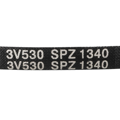 Harfington Uxcell SPZ1340 Drive V-Belt Pitch Length 1340mm Industrial Rubber Transmission Belt