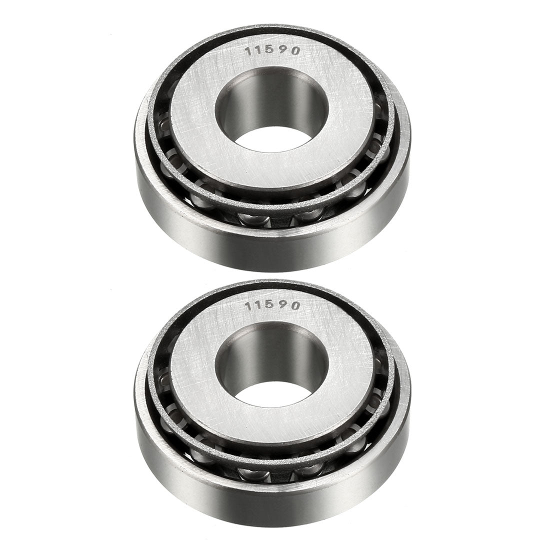 uxcell Uxcell 11590/11520 Tapered Roller Bearing Cone and Cup Set 0.625" Bore 1.688" O.D. 2pcs