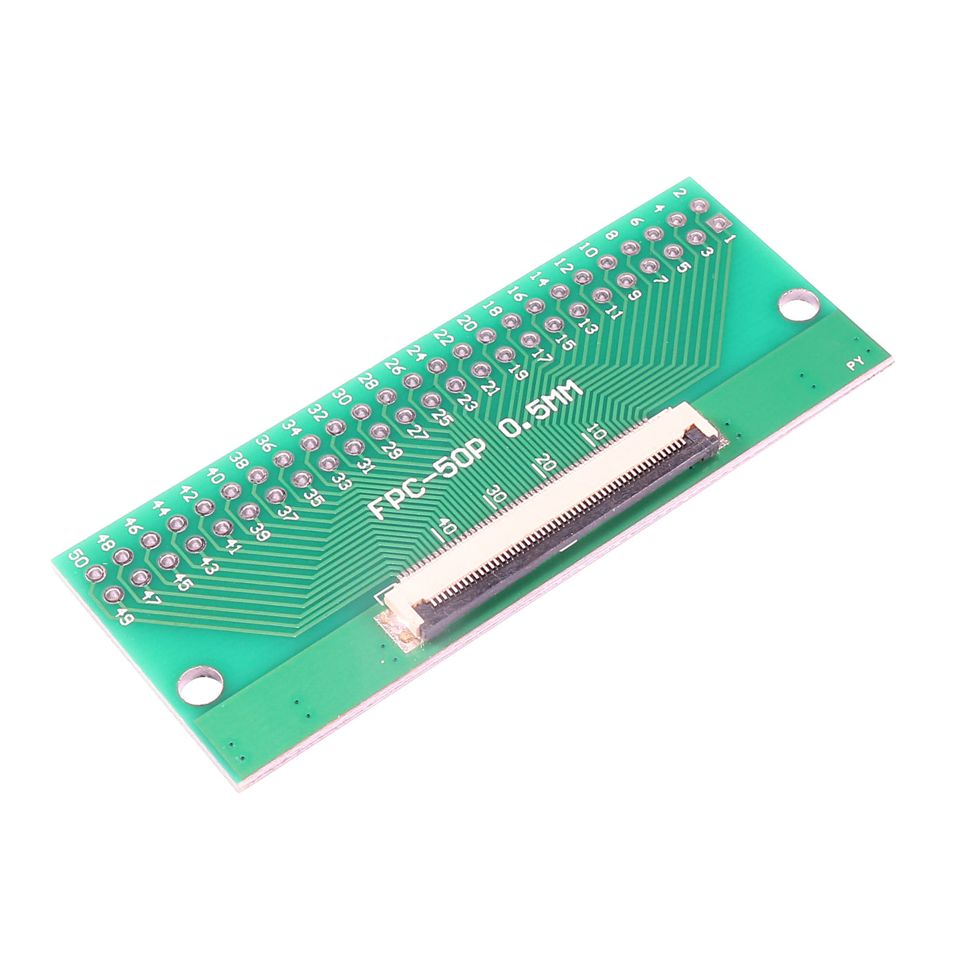 uxcell Uxcell FFC FPC 50 Pin 0.5mm Pitch to DIP 2.0mm PCB Converter Board Couple Extend Adapter