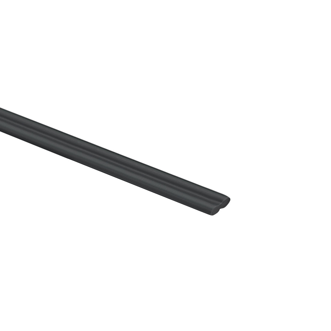 uxcell Uxcell PE Plastic Welding Rods,5mm Wide,2.5mm Thickness,1 Meter,Welding Stick,for Plastic Welder Gun/Hot Air Gun,Black