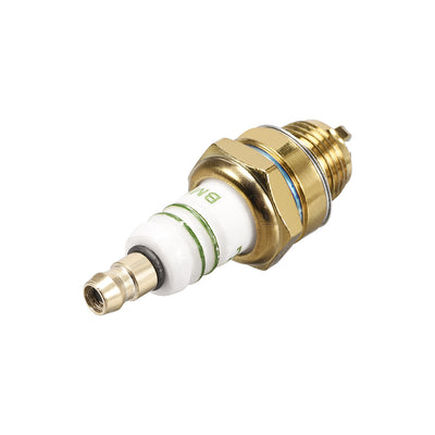 Harfington Uxcell BM6A Spark Plug 3 Electrode for M7 / L7T / CJ8 / 1560 Spark Plugs Replacement , 5pcs