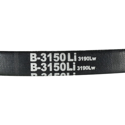 Harfington Uxcell B-124 V-Belts 124" Pitch Length, B-Section Rubber Drive Belt