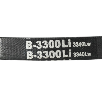Harfington Uxcell B-130 V-Belts 130" Pitch Length, B-Section Rubber Drive Belt