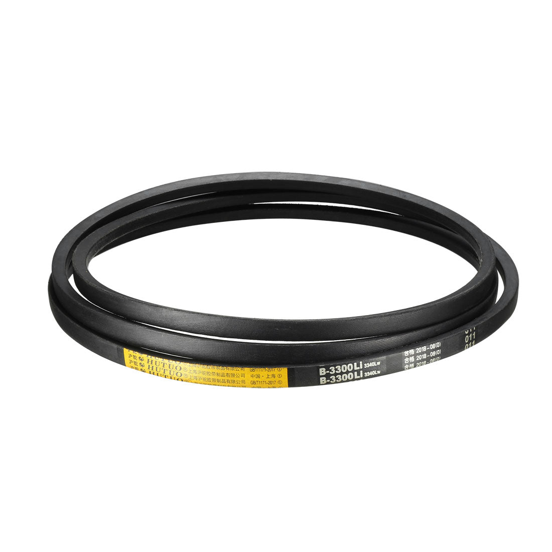 uxcell Uxcell B-130 V-Belts 130" Pitch Length, B-Section Rubber Drive Belt