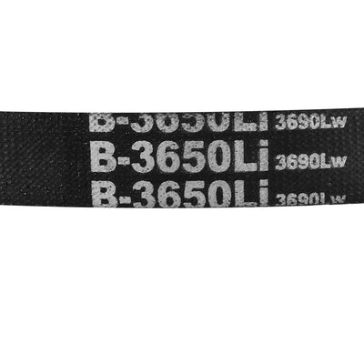 Harfington Uxcell B-144 V-Belts 144" Pitch Length, B-Section Rubber Drive Belt
