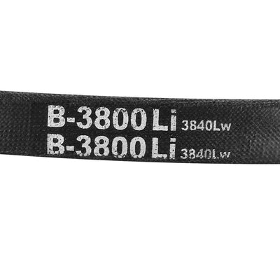 Harfington Uxcell B-150 V-Belts 150" Pitch Length, B-Section Rubber Drive Belt