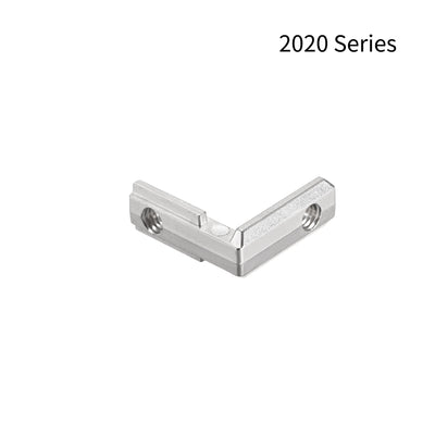 Harfington Uxcell Interior Joint Bracket, Inside Corner Connector 2020 Series Slot 6mm with Screws for Aluminum Extrusion Profile, 20 Pcs