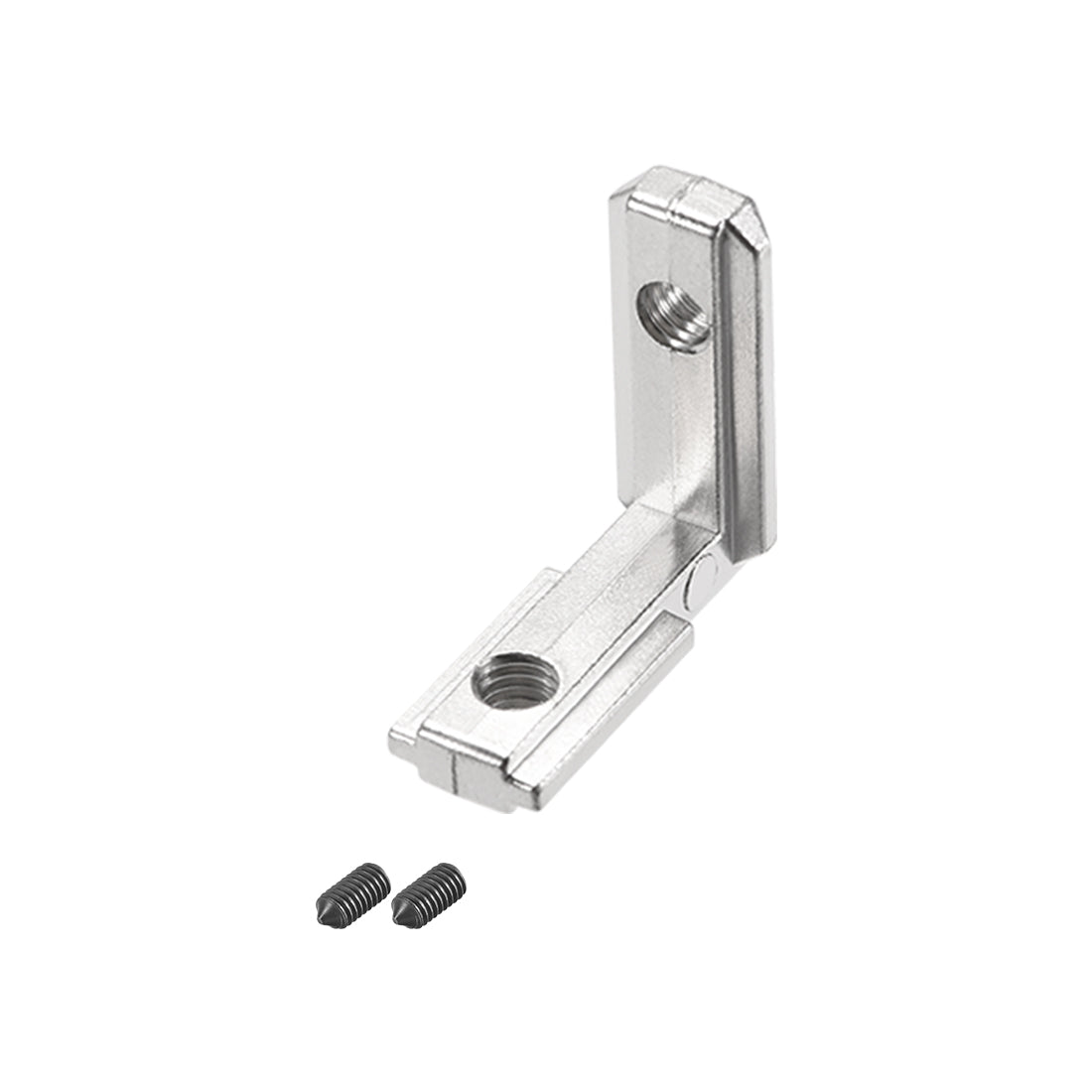 uxcell Uxcell Interior Joint Bracket, Inside Corner Connector 2020 Series Slot 6mm with Screws for Aluminum Extrusion Profile, 20 Pcs
