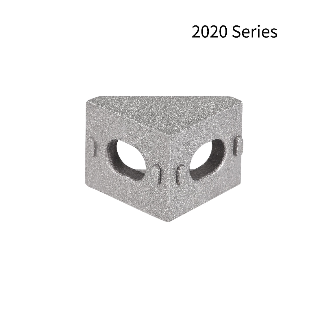 uxcell Uxcell Inside Corner Bracket Gusset, for 2020 Series Aluminum Extrusion Profile with Slot 6mm, 25 Pcs (Silver)