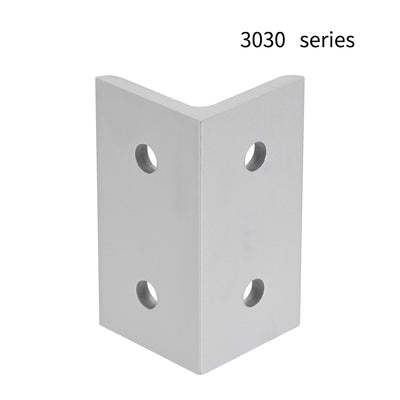 Harfington Uxcell 3060 Inside Corner Bracket for 3030 Series Aluminum Extrusion Profile with Slot 8mm, 2 Pcs