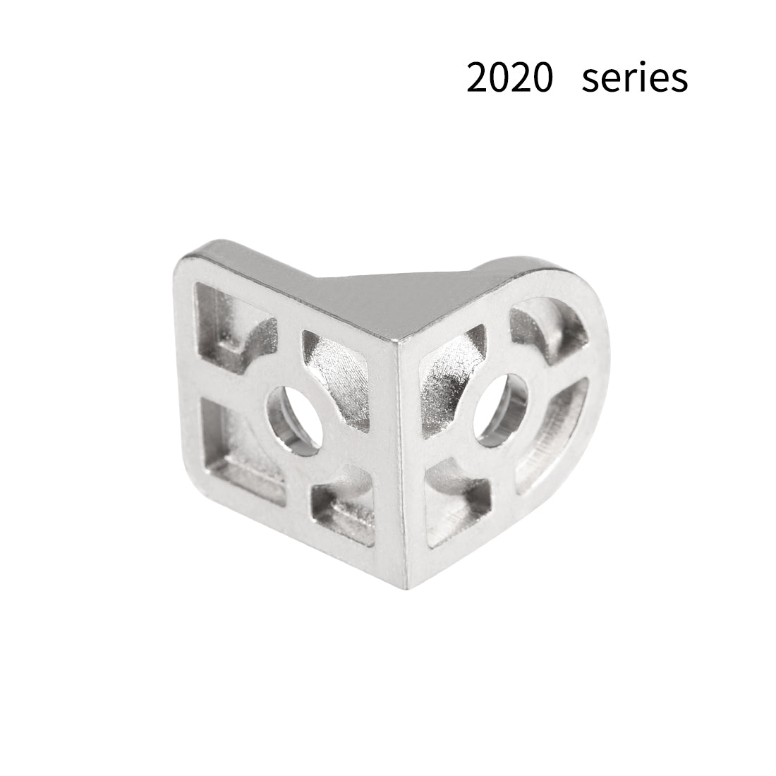 uxcell Uxcell Angle Arbitrary Bracket Set, Corner L Connector for 2020 Series Aluminum Extrusion Profile with Slot 6mm, 6 Pcs