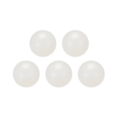 Harfington Uxcell 18mm PP Solid Plastic Balls, Precision Bearing Ball 5pcs