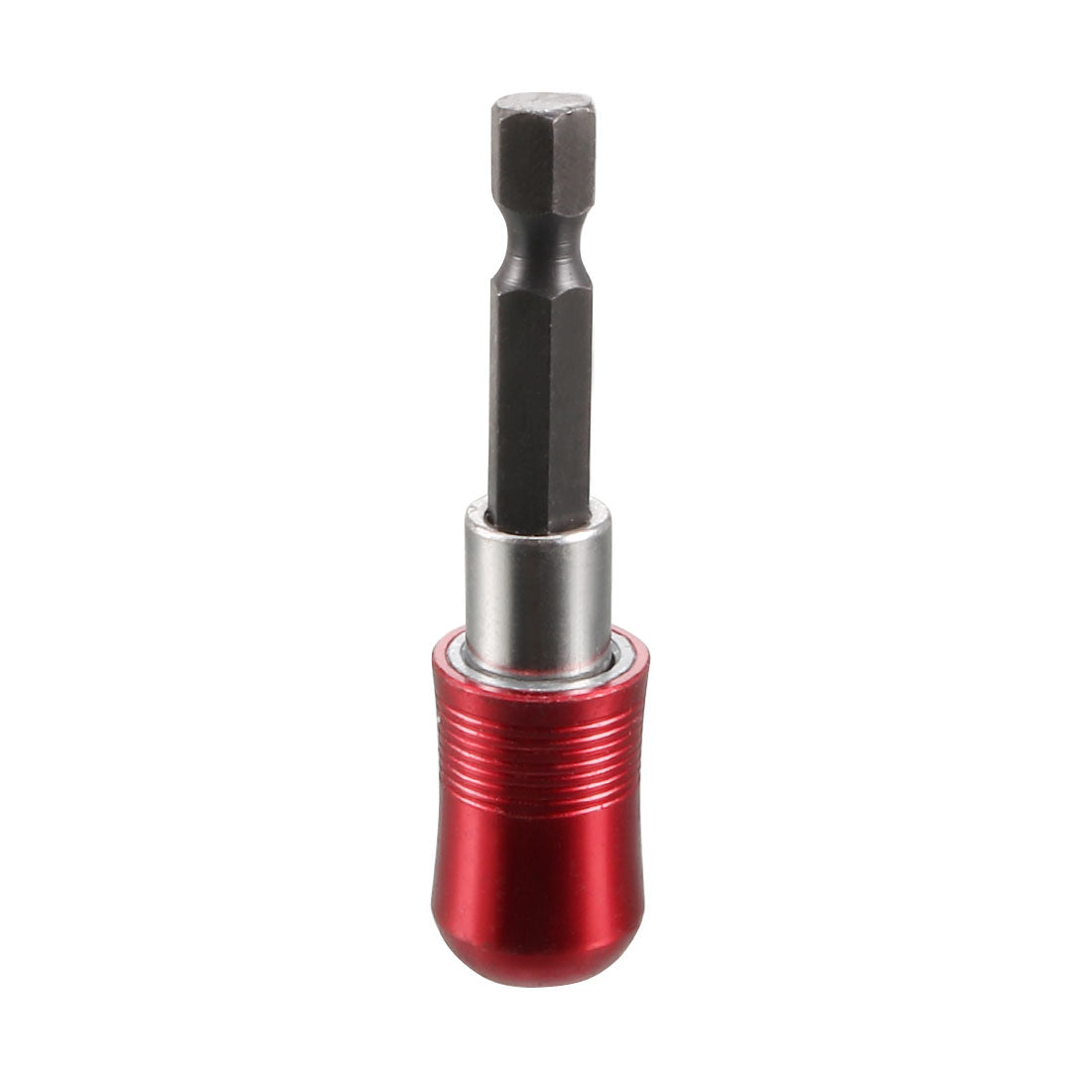 uxcell Uxcell Extension Extend Socket Drill Bit Holder, Magnetic Hex Screwdriver Power Tools ,2.4-inch Length,1/4''-Hexagon Drill Red