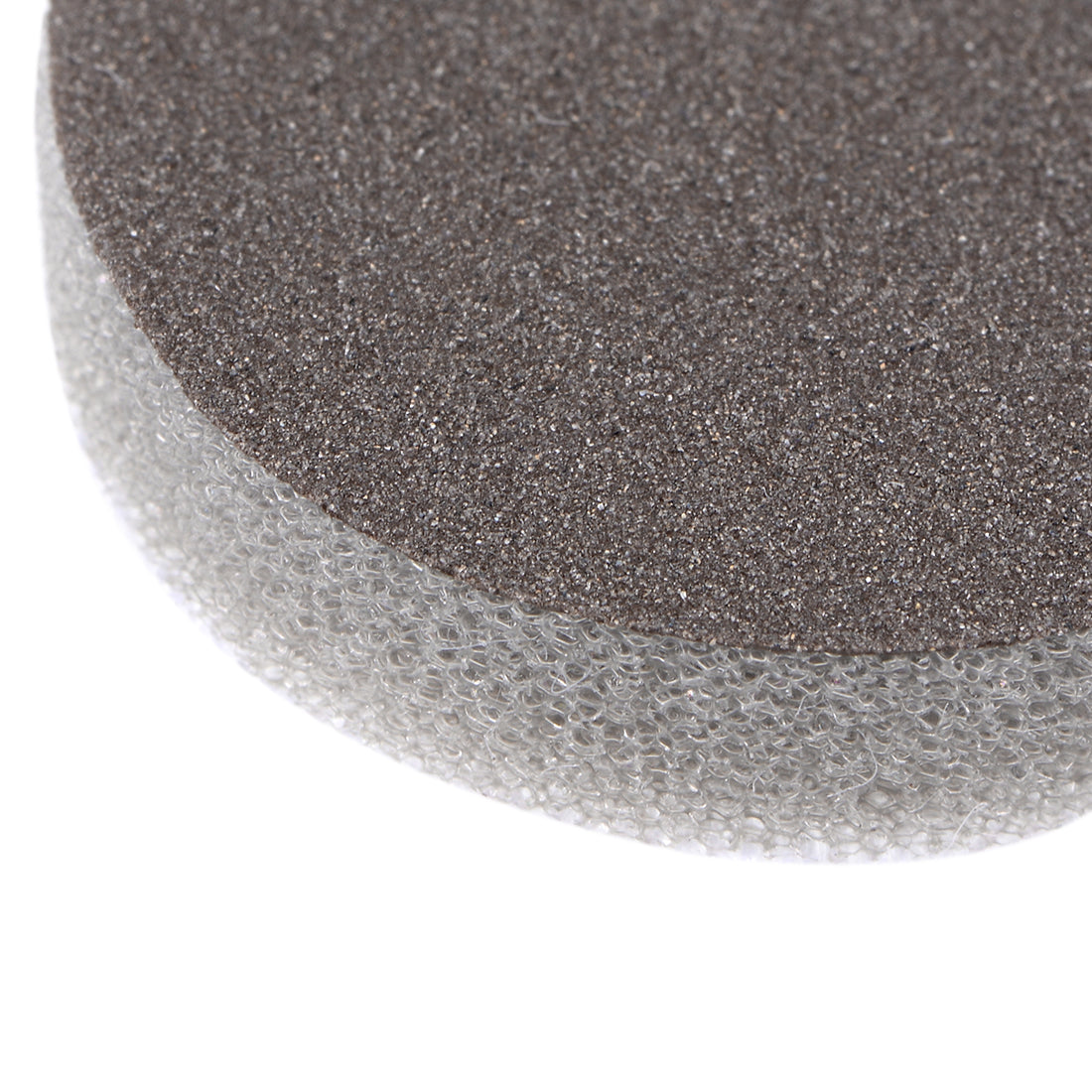 Uxcell Uxcell 1.2-Inch 400-Grits Hook and Loop Sanding Disc, Sponge Sanding Pad Wet Dry Aluminum Oxide Sandpaper for Polishing & Grinding 5pcs