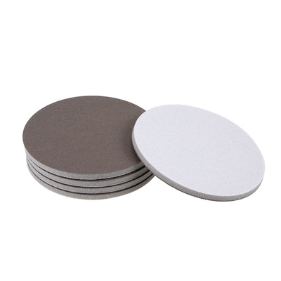 Harfington Uxcell 4-Inch 600-Grits Hook and Loop Sanding Disc, Sponge Sanding Pad Wet Dry Aluminum Oxide Sandpaper for Polishing & Grinding 5pcs