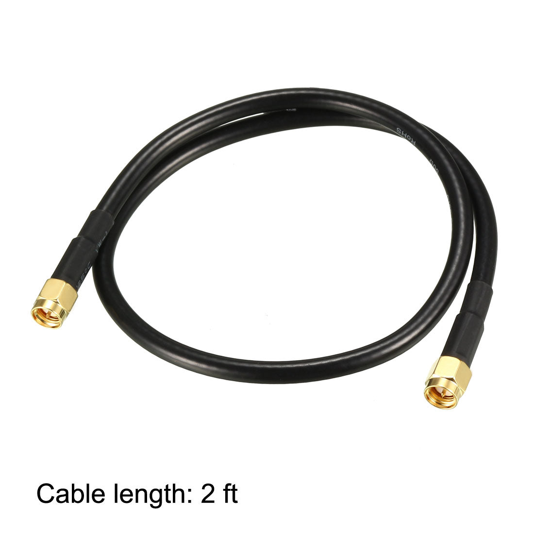 uxcell Uxcell Antenna Extension Cable SMA Male to SMA Male Coaxial Cable RG58 50 Ohm
