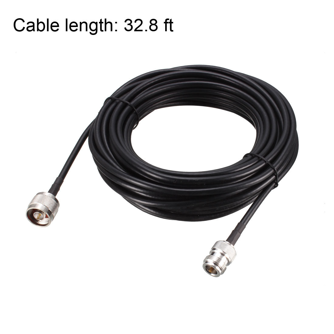 Uxcell Uxcell RF Coax Cable N-Male to N-Female Low Loss Coaxial Cable 32.8 ft