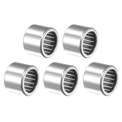 uxcell Uxcell Needle Roller Bearings, Open End, Stamping Steel Drawn Cup Inch