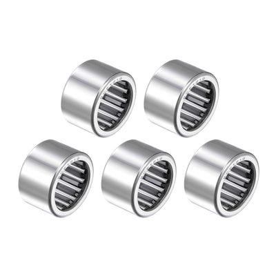 Harfington Uxcell Needle Roller Bearings, Open End, Stamping Steel Drawn Cup Inch