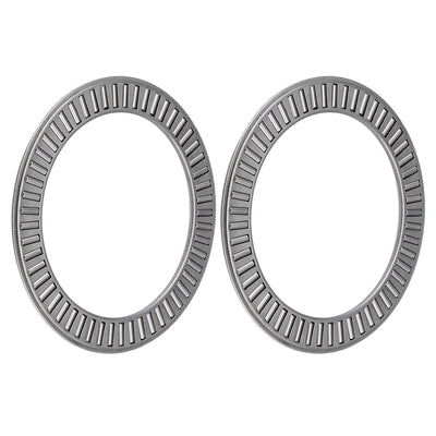 Harfington Uxcell Thrust Needle Roller Bearings with Washers Chrome Steel Rollers