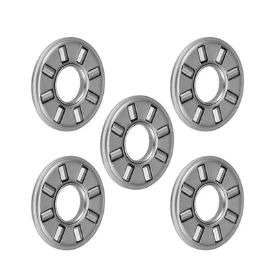 Harfington Uxcell Thrust Needle Rollers Bearings with Washers Chrome Steel