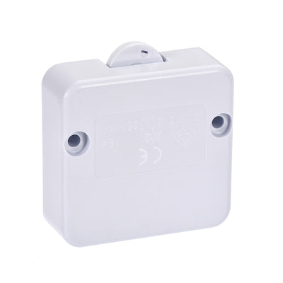 Harfington Uxcell Wardrobe Door Light Switch Momentary Closet Switches Normally Closed 110-250V 2A White