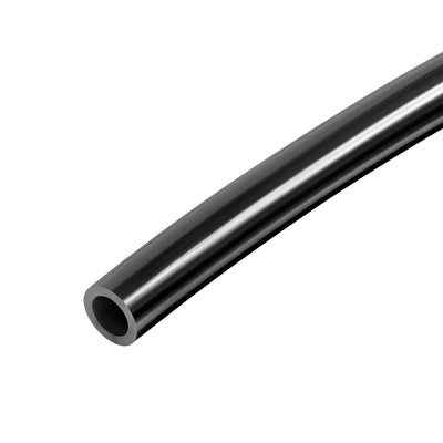 Harfington Uxcell Pneumatic Hose Tubing,12mm OD 8mm ID,Polyurethane PU Air Hose Pipe Tube,1 Meter 3.28ft,Black