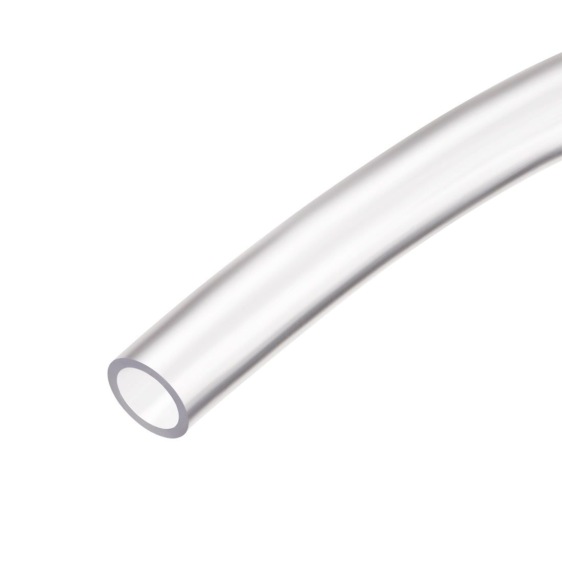 uxcell Uxcell PVC Vinyl Tubing Plastic Tube Flexible Water Pipes