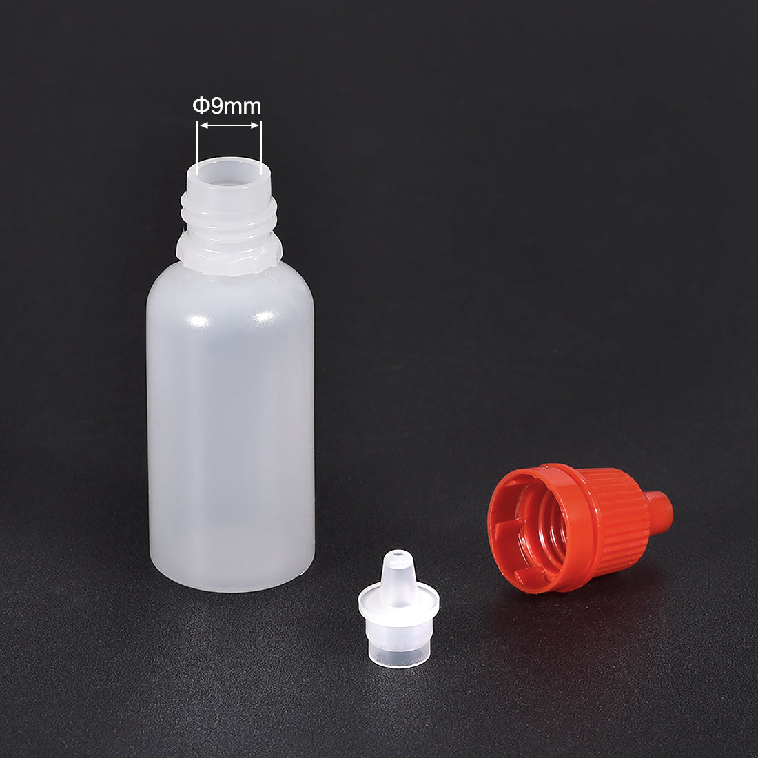 uxcell Uxcell 15ml/0.5 oz Empty Squeezable Dropper Bottle 24pcs
