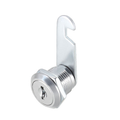 Harfington Uxcell Cam Lock 16mm Cylinder Length Fits Max 5/16-inch Panel Keyed Different 2Pcs