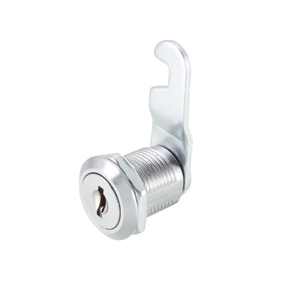 Harfington Uxcell Cam Lock 40mm Cylinder Length for Max 1-3/8-inch Panel Keyed Different 2Pcs