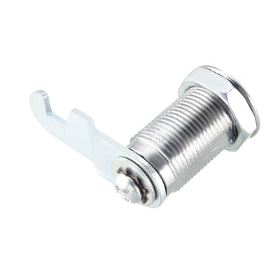 Harfington Uxcell Cam Lock 30mm Cylinder Length for Max 7/8-inch Panel Keyed Different 4Pcs